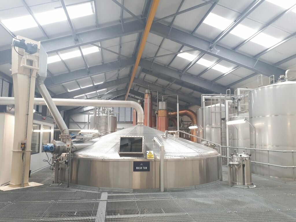 Новый mash tun на Glen Moray