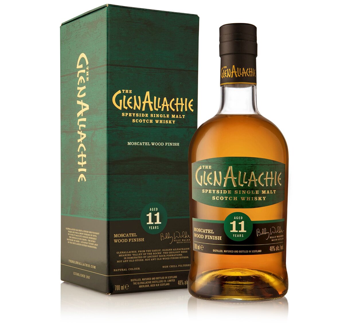 The GlenAllachie 11 Year Old Moscatel Wood Finish